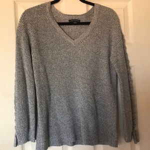 American Eagle Knit Grey Sweater